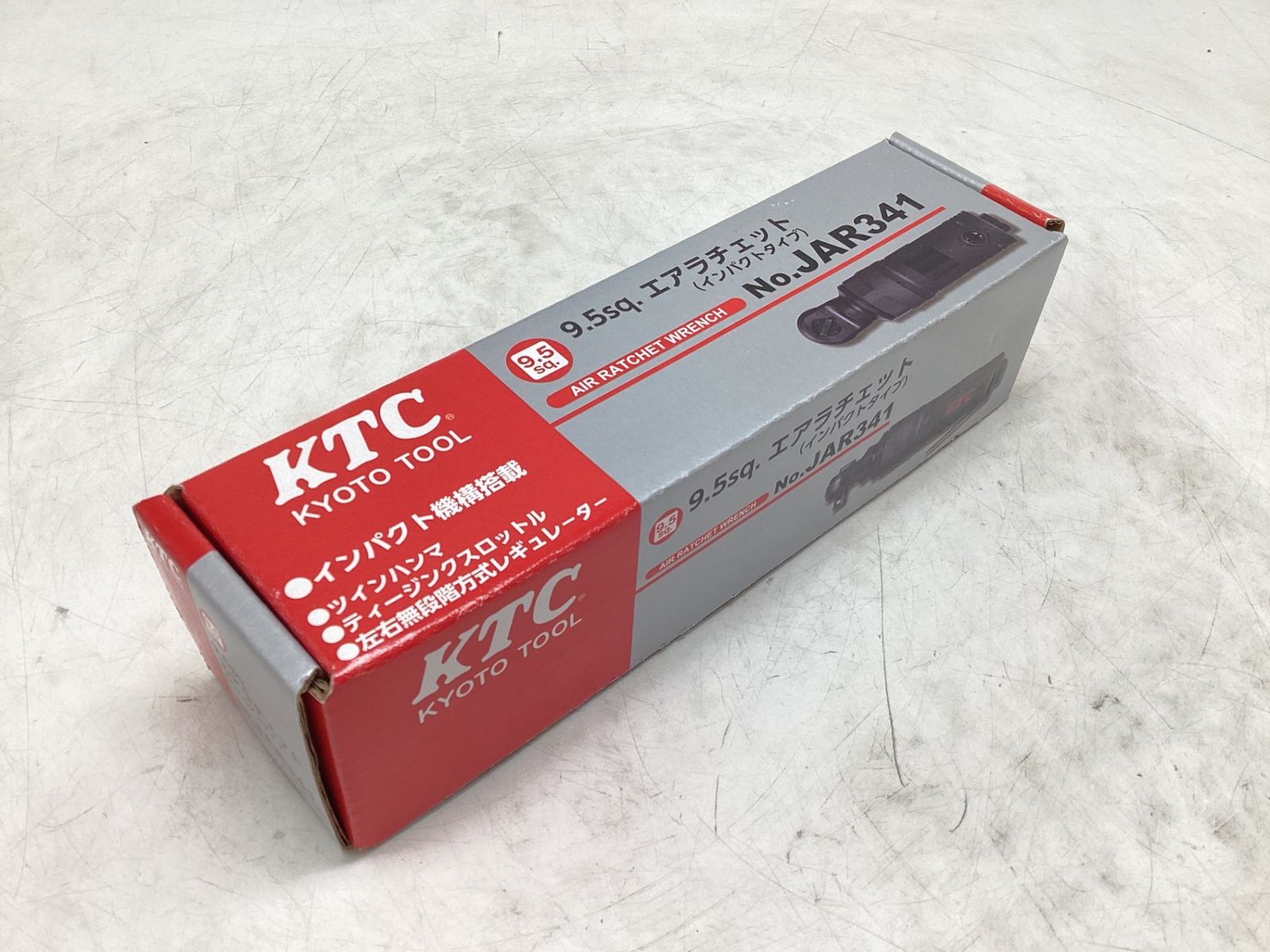 未使用】KTC/京都機械工具 JAR341 ☆ 9.5sq.エアラチェットインパクト