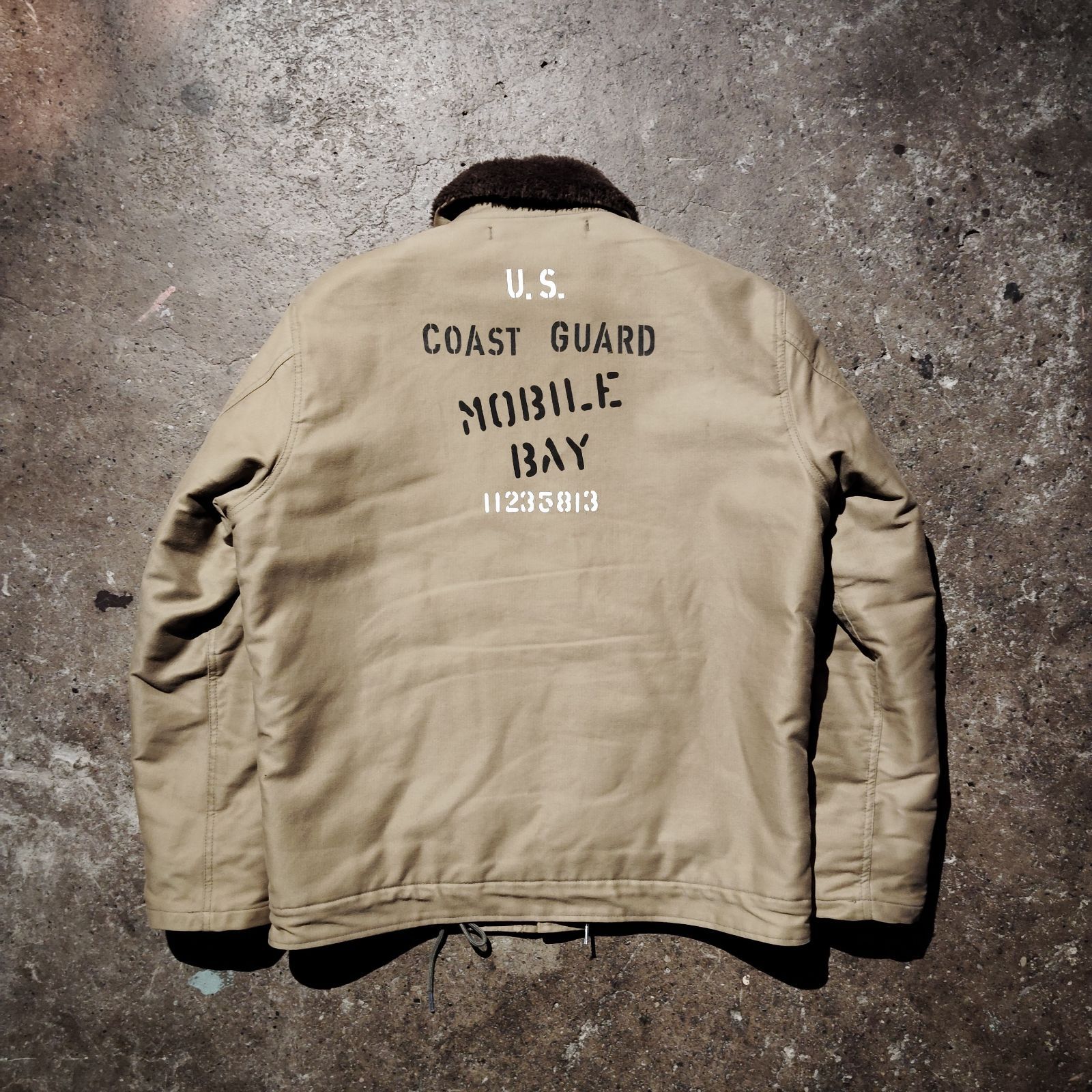 The REAL McCOY'S N-1 DECK JACKET U.S.C.G. MOBILE BAY 42 ザリアル