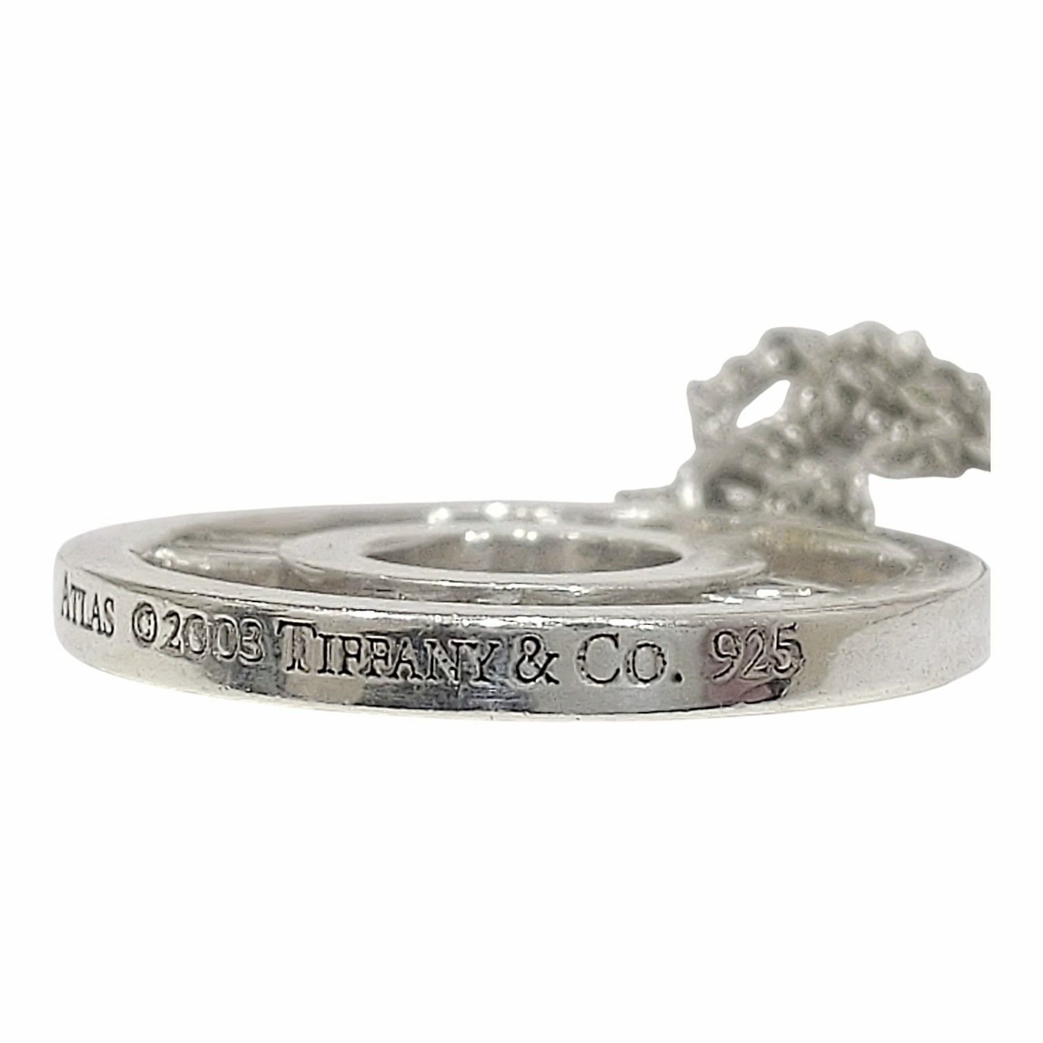 925 Tiffany & Co. ティファニー アトラス オープン メダリオン 