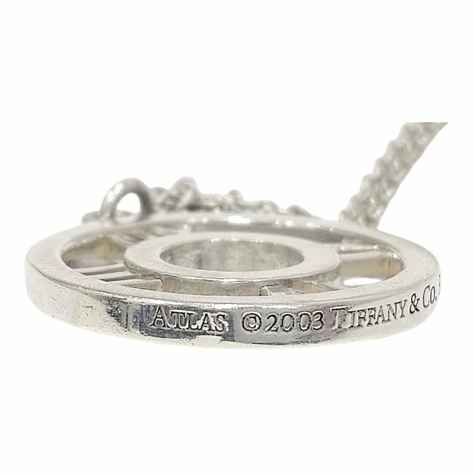 925 Tiffany & Co. ティファニー アトラス オープン メダリオン 