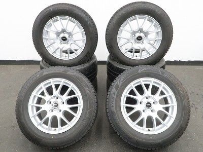 セレナ 等 TOPRUN 6.5-16+46 5H114.3 ブリヂストン アイスパートナー2 195/60R16 16インチ スタッドレス 4本セット 009 セレナ 16インチ ホイール ★スタッドレス！★ WAREN オーリス，ブレイド，リーフ，アイシス他
