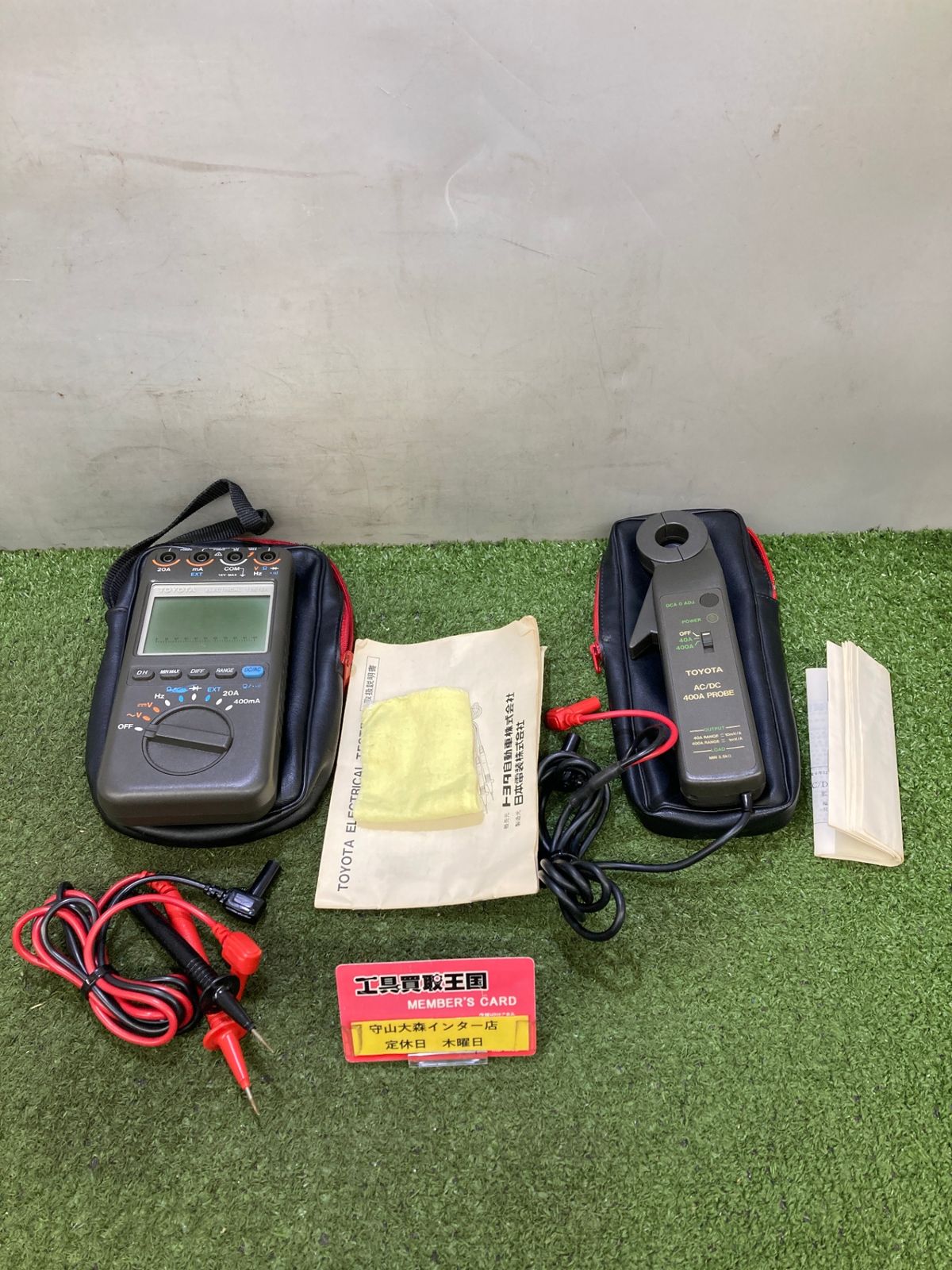 中古品】【0921】DENSO デンソー TOYOTA エレクトリカルテスター