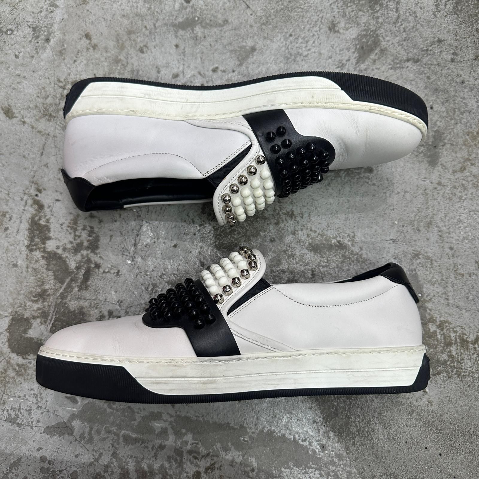 FENDI × Karl Loves スタッズ スリッポン スニーカー フェンディ 