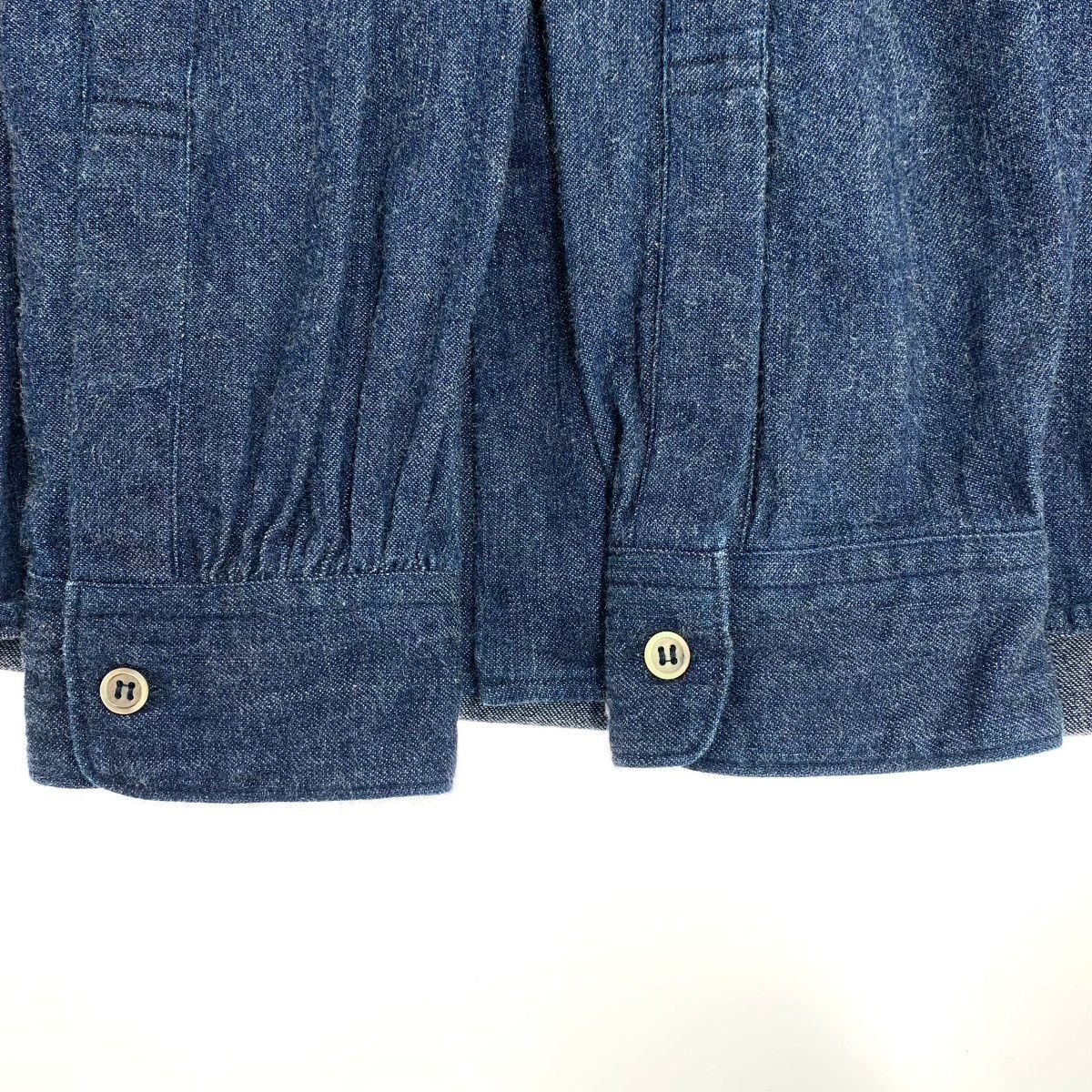 トップス Y's for men ワイズフォーメン デニムギャザーシャツ サイズ