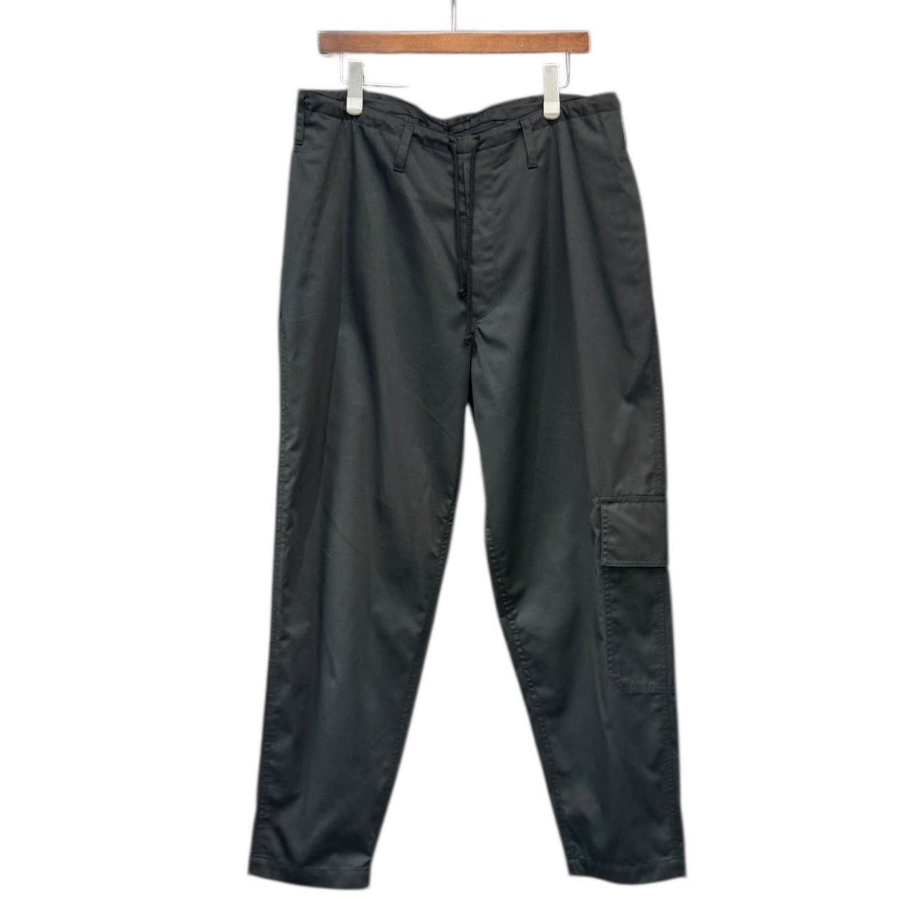 Y's for men ワイズフォーメン T/C TWILL PANTS WITH SIDE SEAM TUCK イージーパンツ MP-P17-900 3 ブラック 15273 Y's for men ワイズフォーメン T/C TWILL PANTS WITH SIDE SEAM TUCK