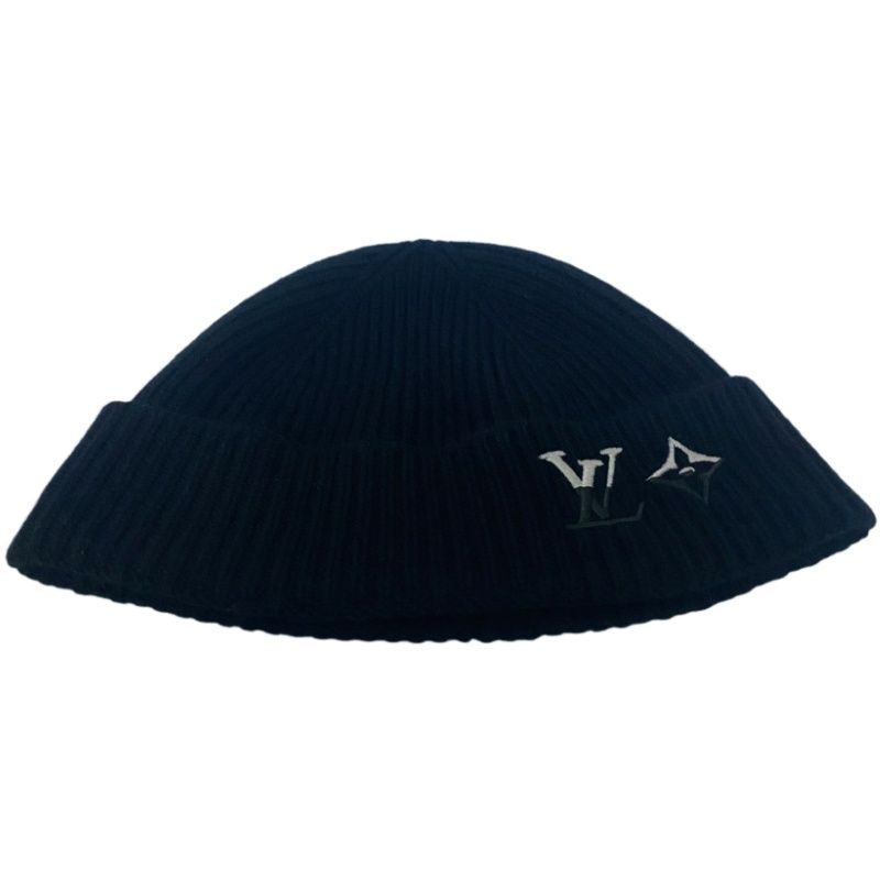 LOUIS VUITTON ルイヴィトン ビーニー・LVデュアル M79081 ブラック カシミヤ ニット メンズ 【中古】 42603K190 LOUIS VUITTON ルイヴィトン ビーニー・LVデュアル M79081 ブラック