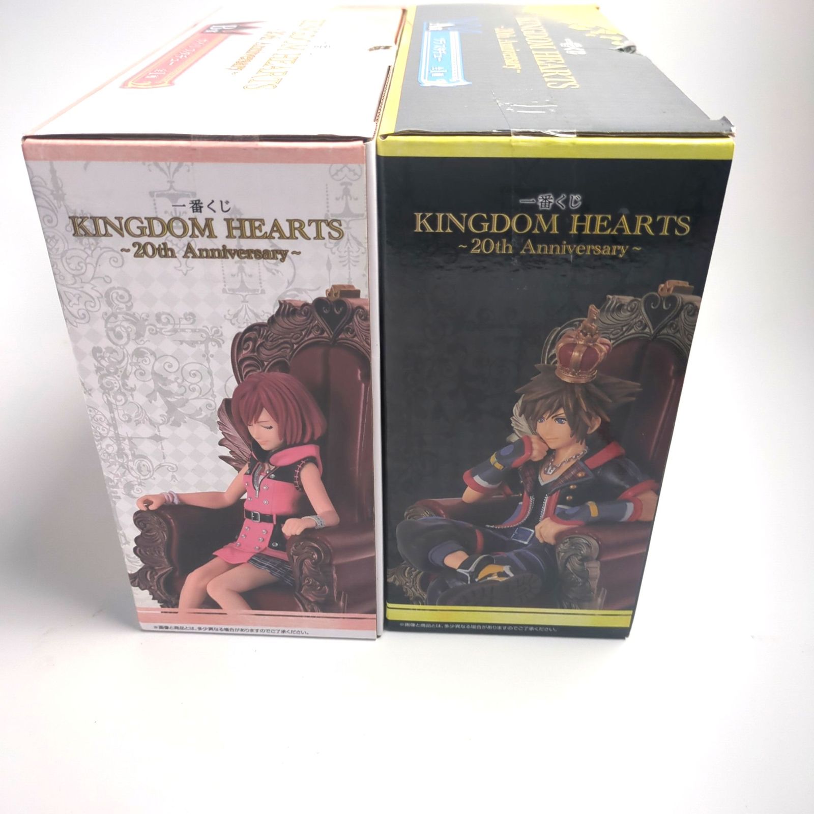 キングダムハーツ 1番くじ A賞ソラ、B賞カイリ フィギュアセット 20