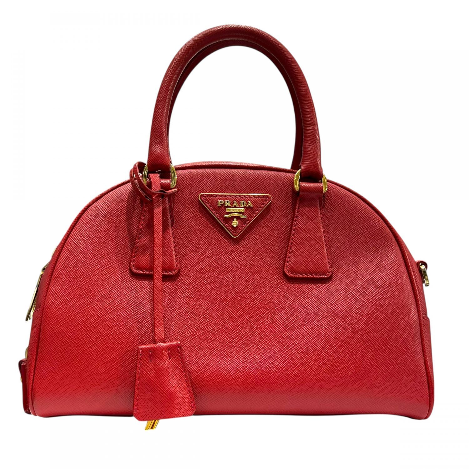 PRADA 2WAY ミニボストンバッグ 中古】 PRADA プラダ BL0854