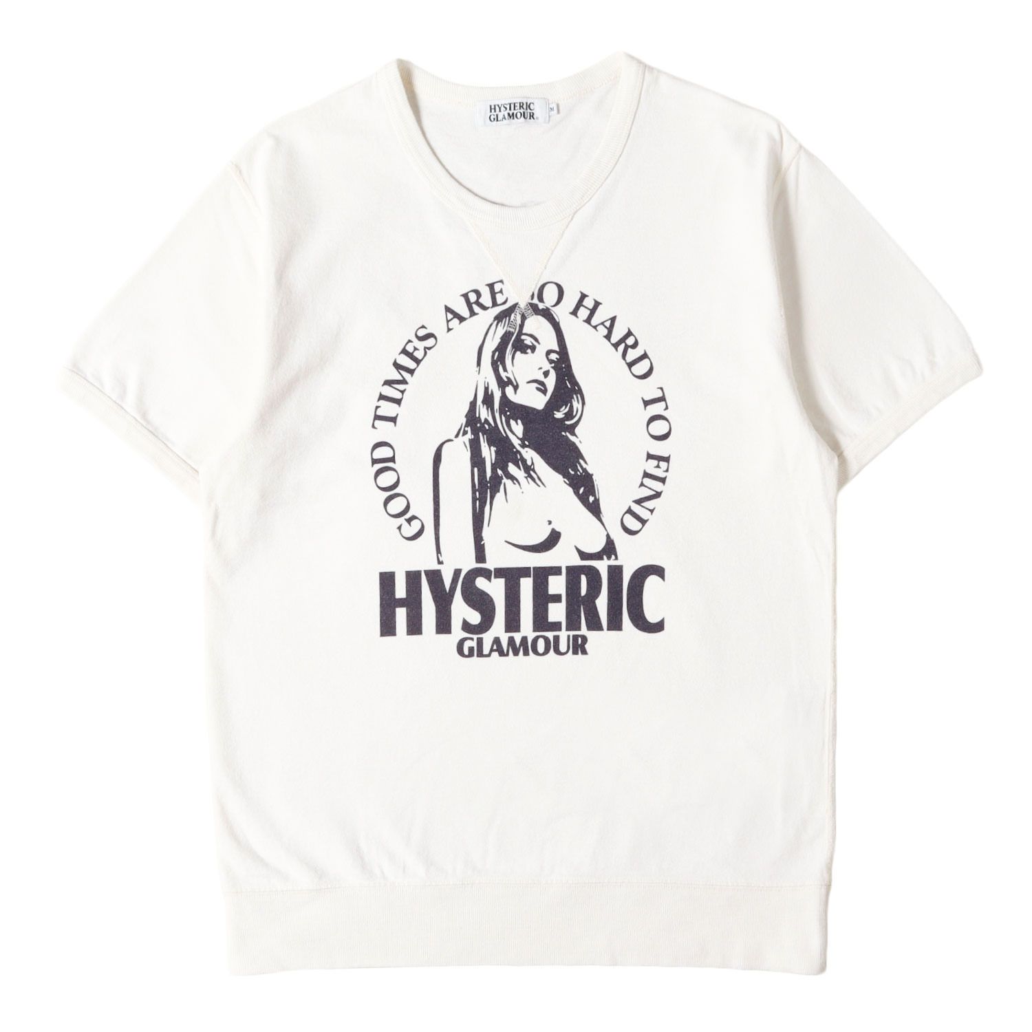HYSTERIC GLAMOUR ヒステリックグラマー Tシャツ アイボリー サイズ:M 