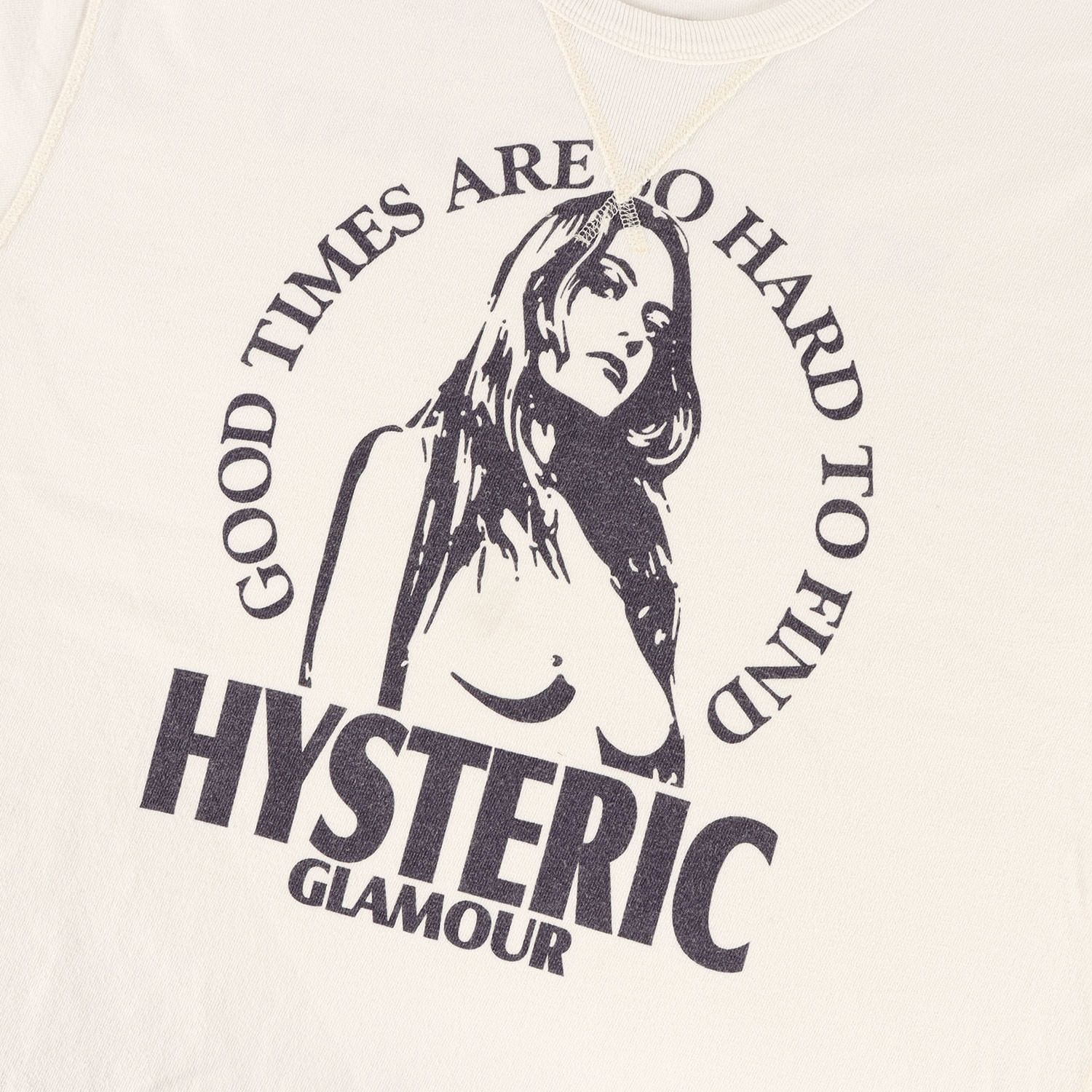HYSTERIC GLAMOUR ヒステリックグラマー Tシャツ アイボリー サイズ:M 