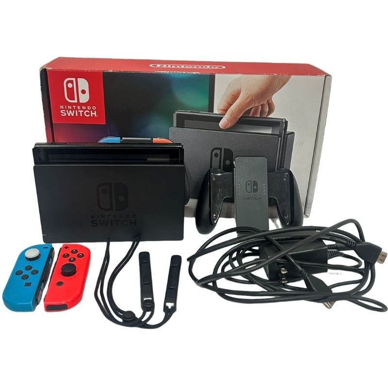 Nintendo 任天堂 Nintendo Switch HAC-001 ゲーム機本体 ネオンブルー 