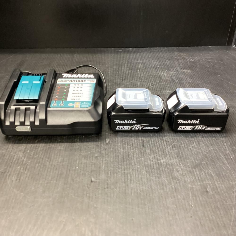 純正品】makita/マキタ BL1860B DC18RF バッテリ2個(未使用)+ 純正品】makita/マキタ BL1860B DC18RF バッテリ2個(未使用)+