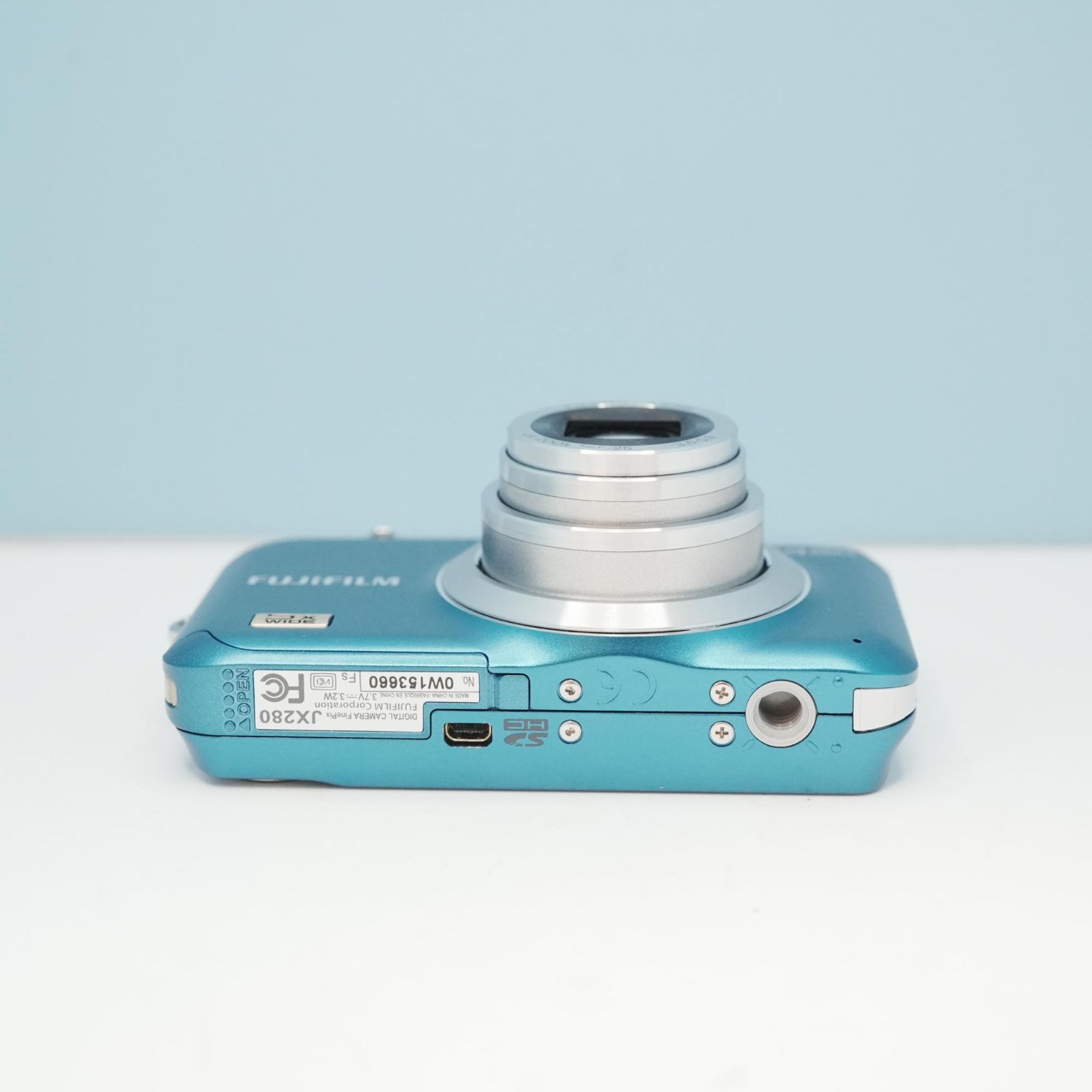 FUJIFILM FinePix JX280 デジカメ スマホ転送OK フルセット a6029