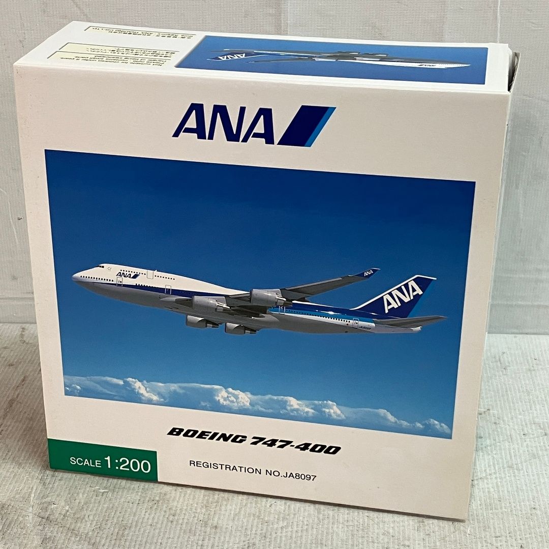 全日空商事 NH20085 747-400 ANA JA8097新品未使用 全日空商事 1/200 ANA NH20085 ボーイング 747-400 JA8097 飛行機 模型
