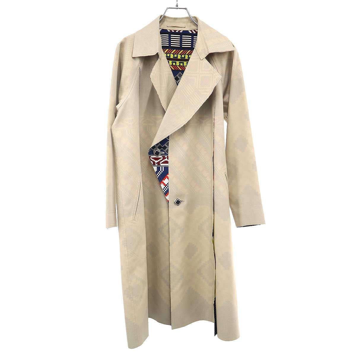 ISSEY MIYAKE イッセイミヤケ 17SS マルチカラー コート IM71FA007 