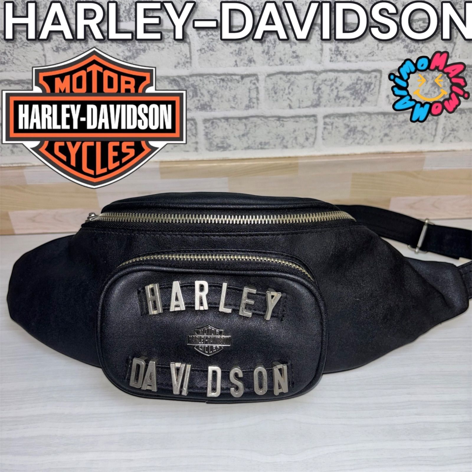 ウエストポーチ ハーレーダビッドソン Harley-Davidson レザー Harley