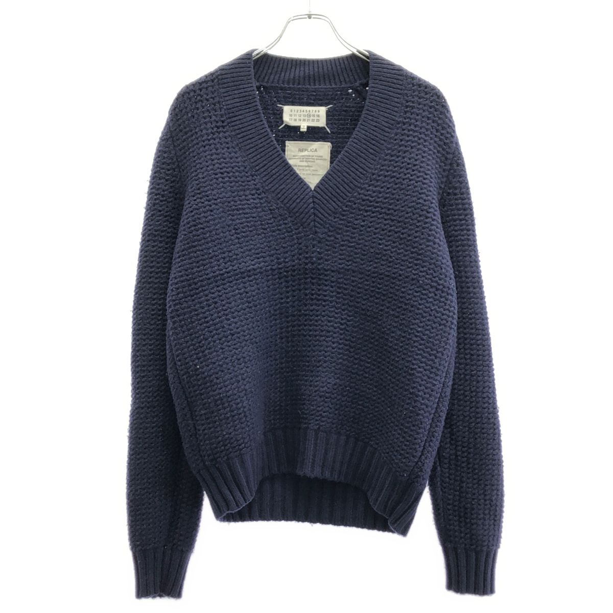 Maison Margiela 14 メゾン マルジェラ 16AW REPLICA V neck lnit