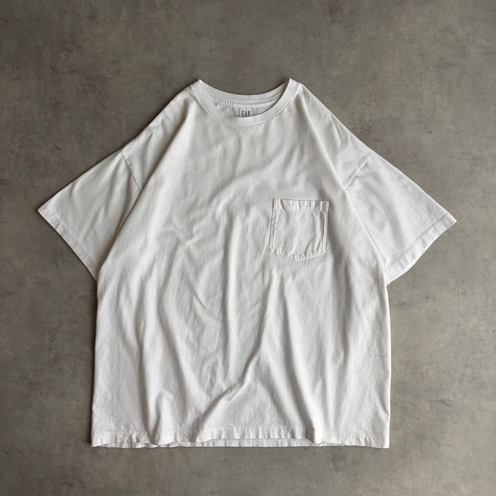 90s/OLD GAP/オールドギャップ/半袖Tシャツ/シングルステッチ/胸 