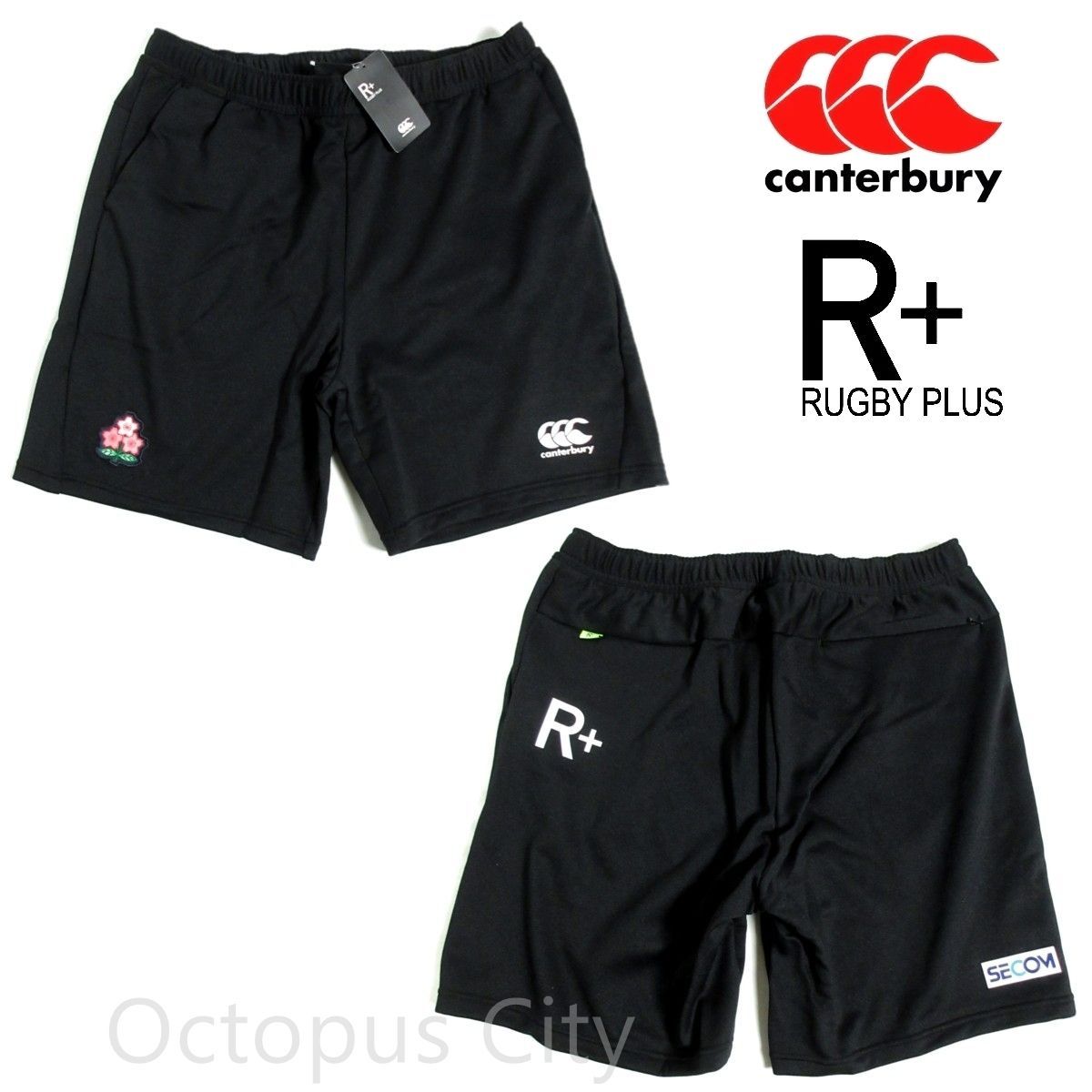 【 メンズ L / XL / 3L / 4L 】 未使用 canterbury カンタベリー ラグビー日本代表モデル ジャパン トレーニング スウェット ショーツ ハーフパンツ ラグビーウェア W23245JP
