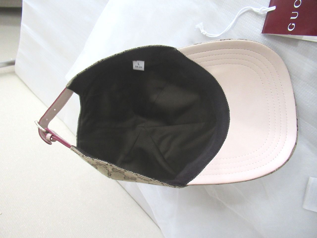 美品☆GUCCI×ヒグチユウコ グッチ GGキャンバス ベースボールキャップ