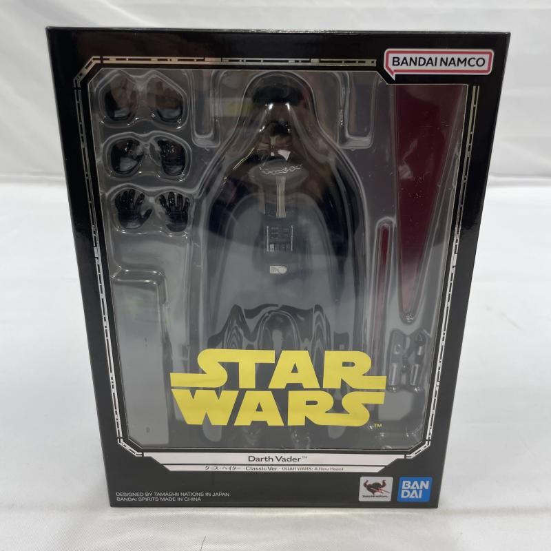 中古】S未開封)BANDAI S.H.Figuarts ダース・ベイダー -Classic Ver