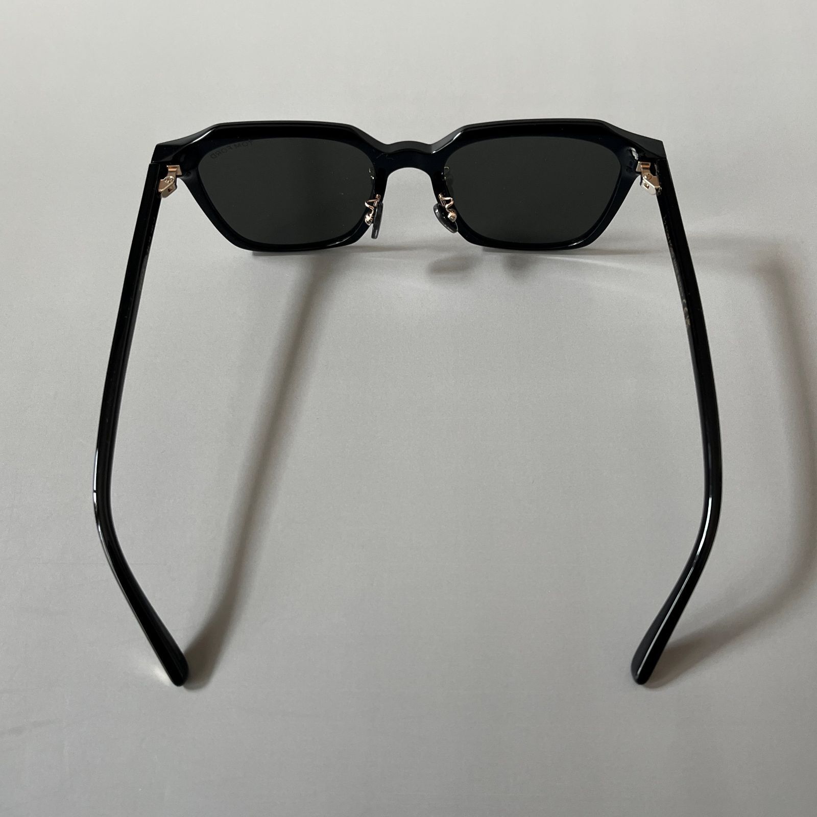 トムフォード サングラス TOM FORD クラウンパント ブラック ゴールド 