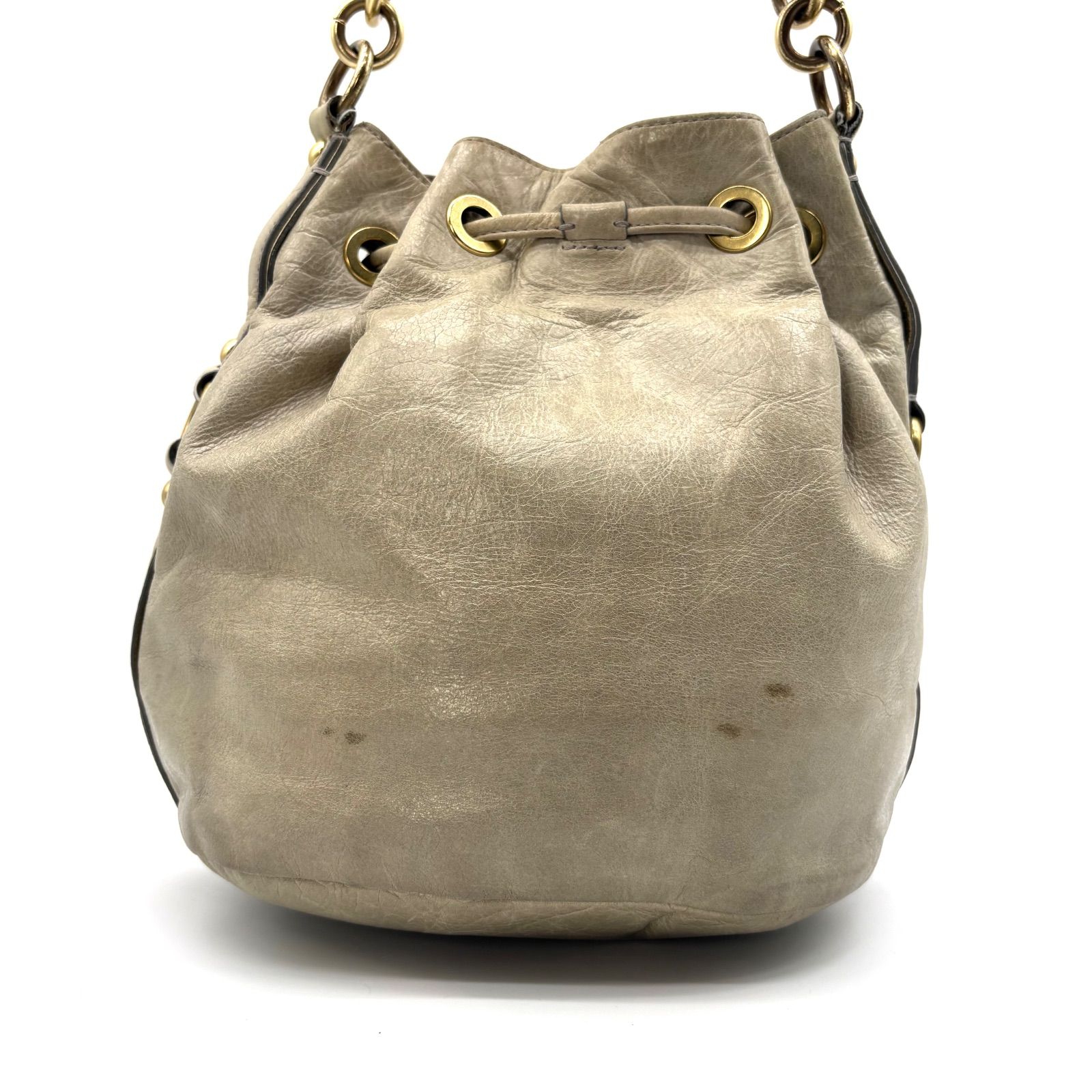 COACH y2k Poppy Leather Cinch shoulderbag コーチ ポピーレザー 