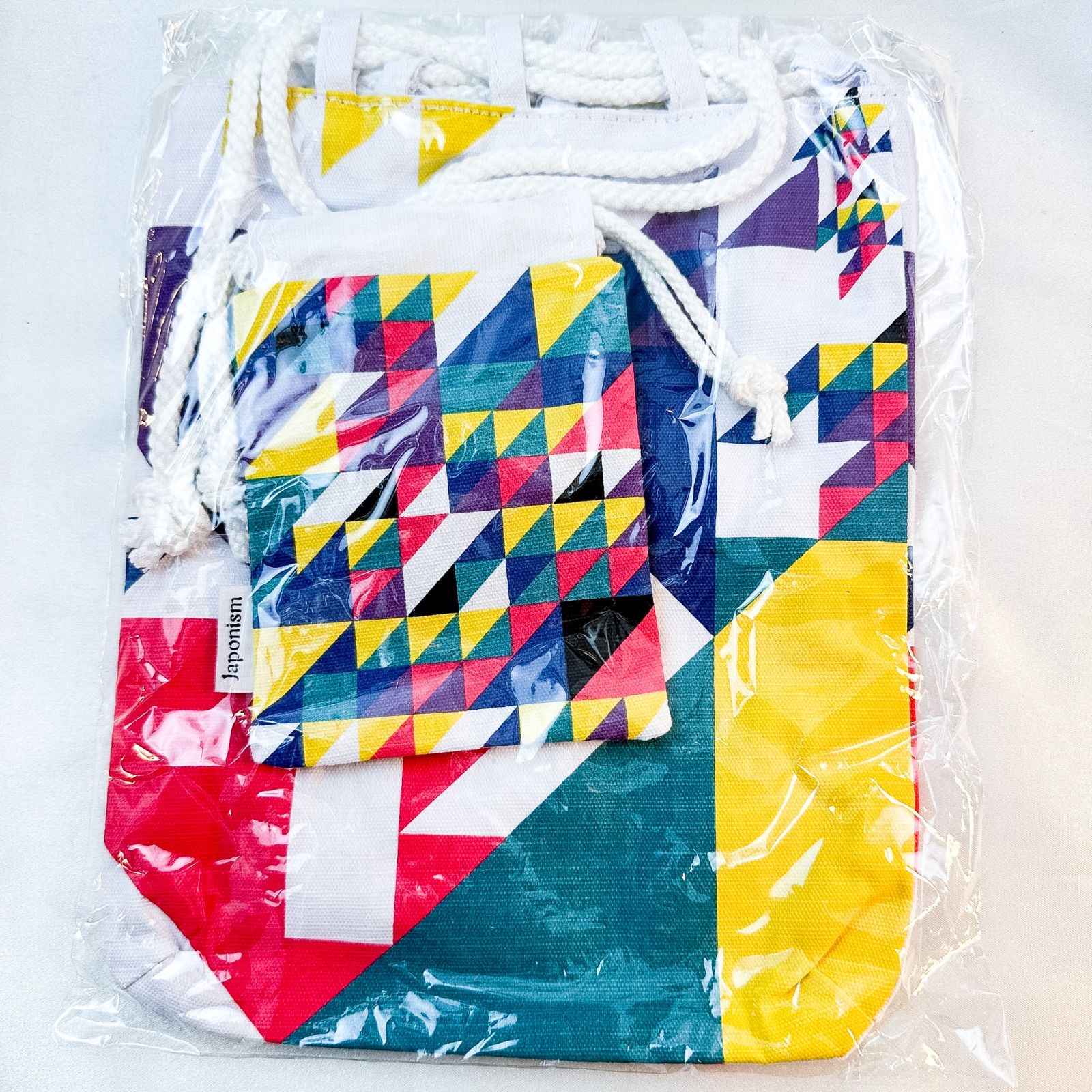 新品 未開封 嵐 巾着 ポーチ (大・小) セット「ARASHI LIVE TOUR 2015
