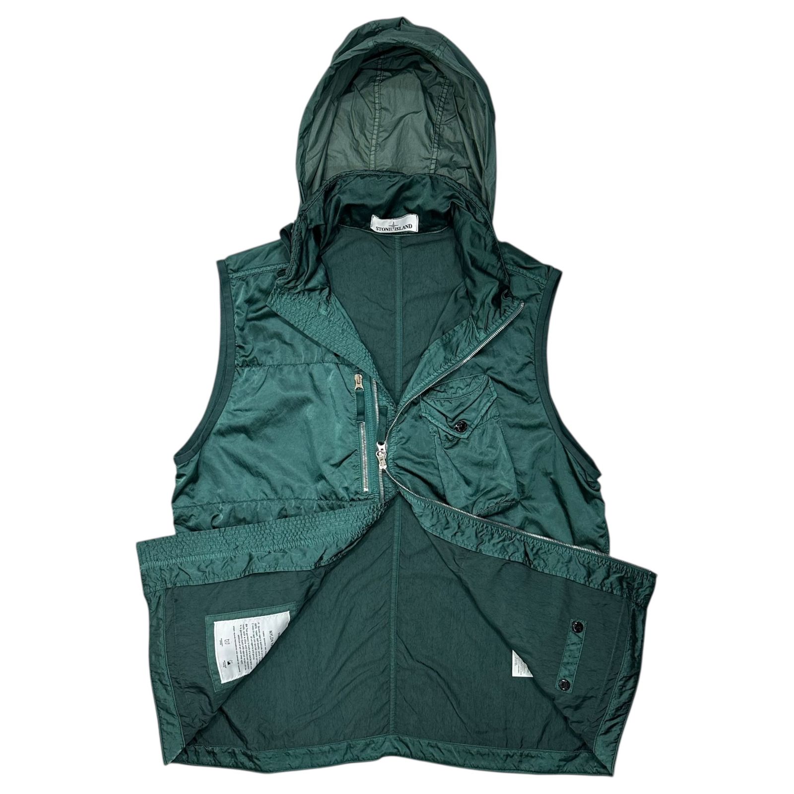 STONE ISLAND(ストーンアイランド) 21SS NYLON RASO-TC VEST ナイロン