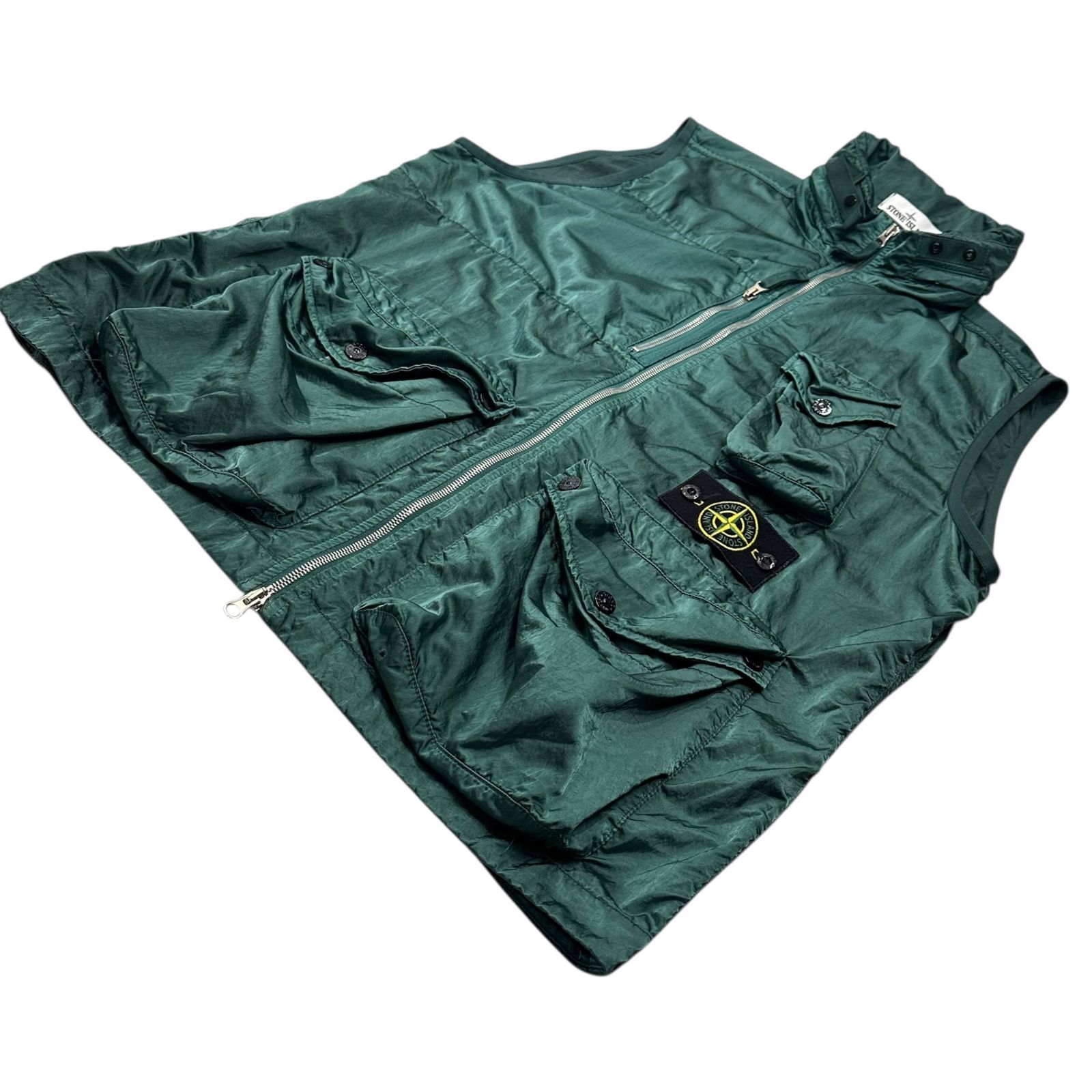 STONE ISLAND(ストーンアイランド) 21SS NYLON RASO-TC VEST ナイロン