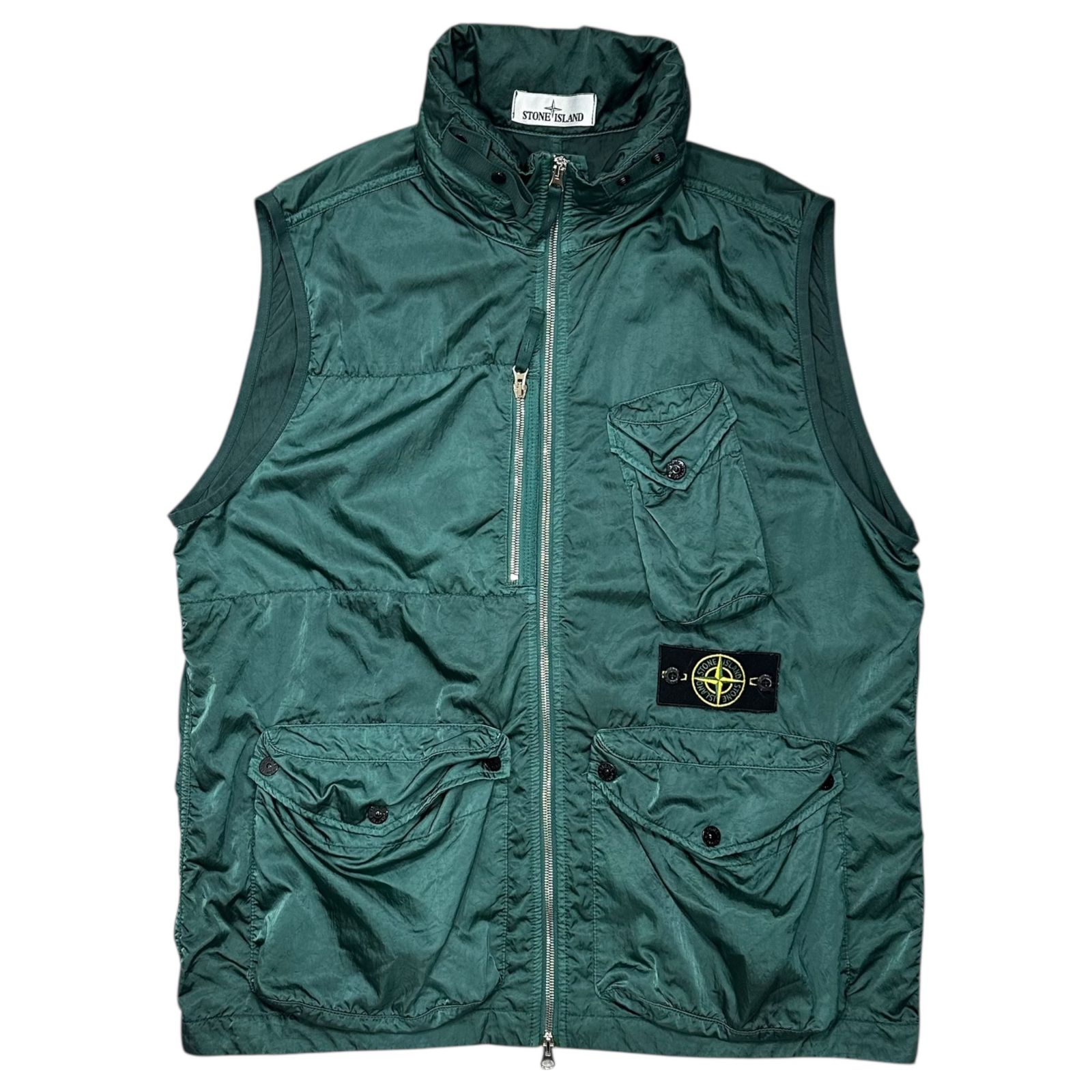 STONE ISLAND(ストーンアイランド) 21SS NYLON RASO-TC VEST ナイロン