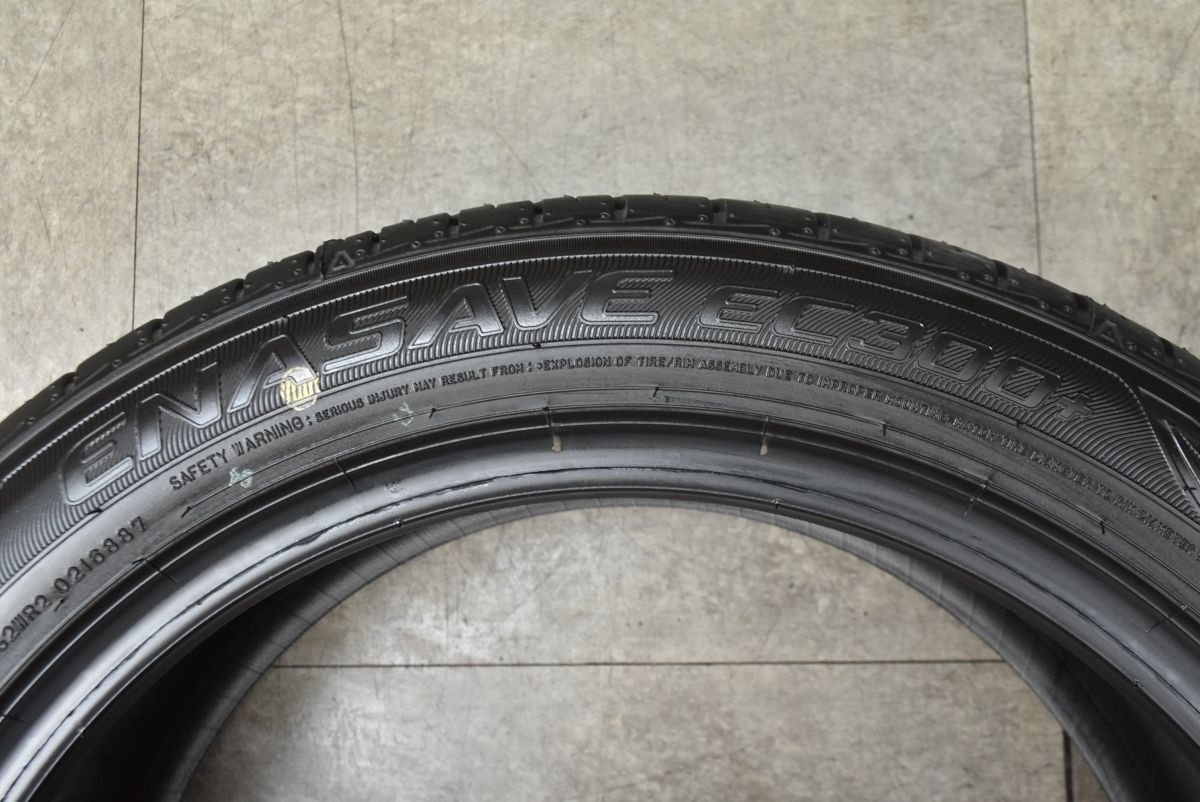 2025年製 バリ溝 新車外し】ダンロップ エナセーブ EC300+ 215/50R18 4