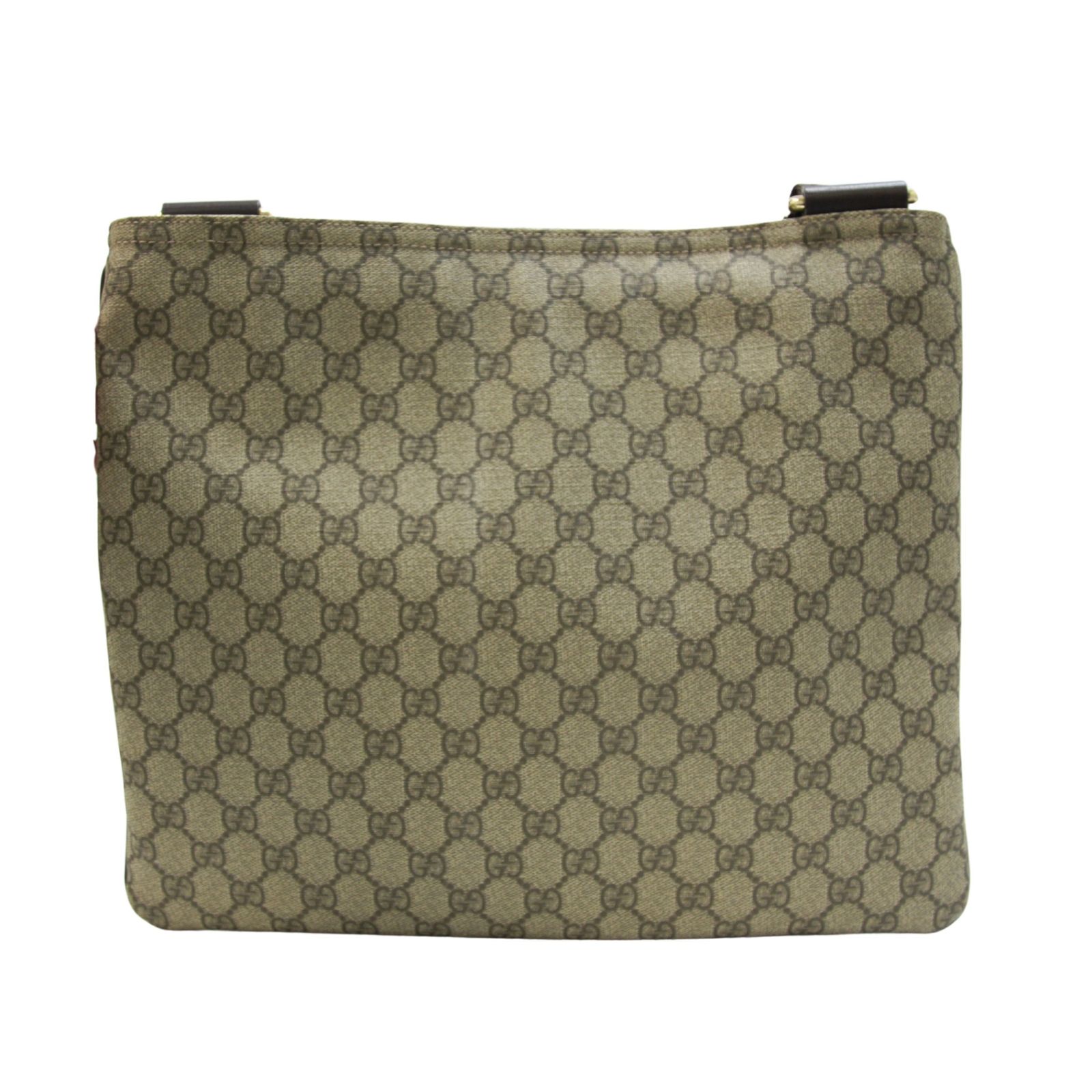 GUCCI グッチ GGスプリーム GGプラス ショルダーバッグ 斜め掛け マチ 