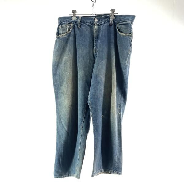 【中古】★5～60s LEVI'S 701 ウエスト実寸約98cm ボタン裏刻印W オフセットベルトループ 赤耳無し セミオートマチックTALONジッパー リーバイス[17][240017693882] 中古】☆5～60s LEVI'S 701 ウエスト実寸約98cm ボタン裏刻印W