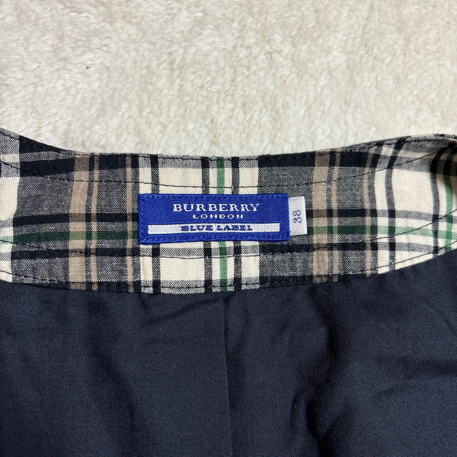 BURBERRY BLUE LABEL バーバリーブルーレーベル チェックワンピース 38