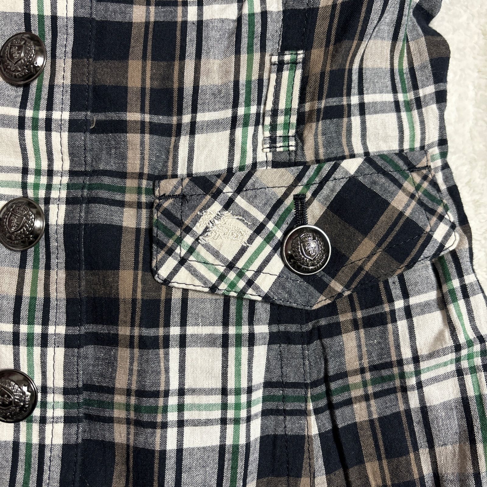 BURBERRY BLUE LABEL バーバリーブルーレーベル チェックワンピース 38