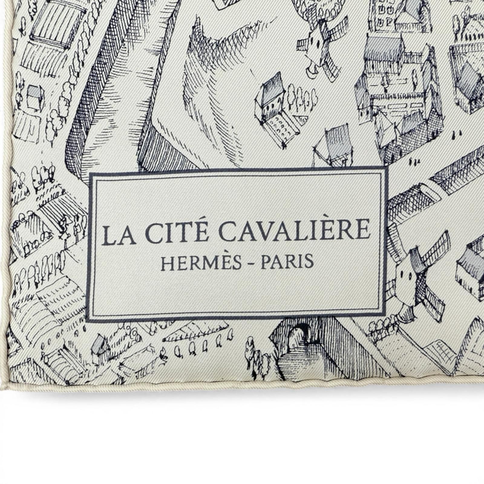 HERMES エルメス カレ90 シテ・カヴァリエール La Cite Cavaliere