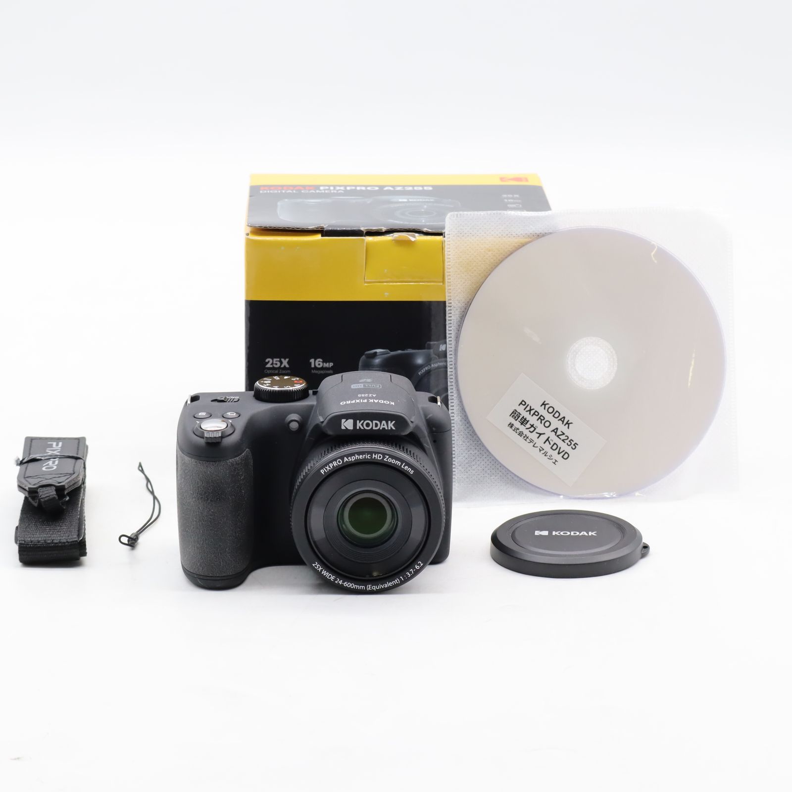 Kodak PixPro AZ255 ブラック｜光学25倍ズーム コンパクトデジタル 