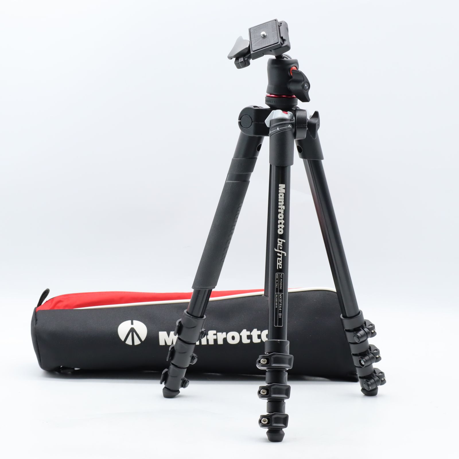 アルミ Manfrotto Befree 4段 コンパクト三脚 | befreeアドバンス