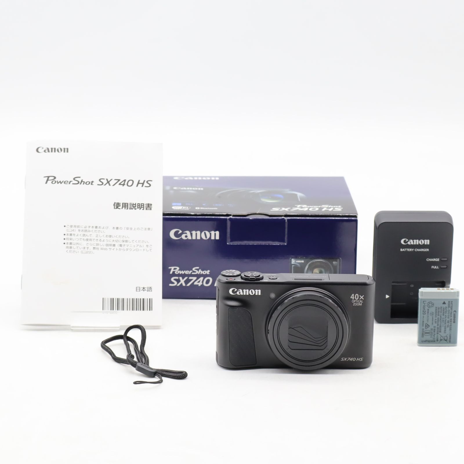 Canon PowerShot SX740 HS ブラック｜光学40倍ズーム コンパクト 