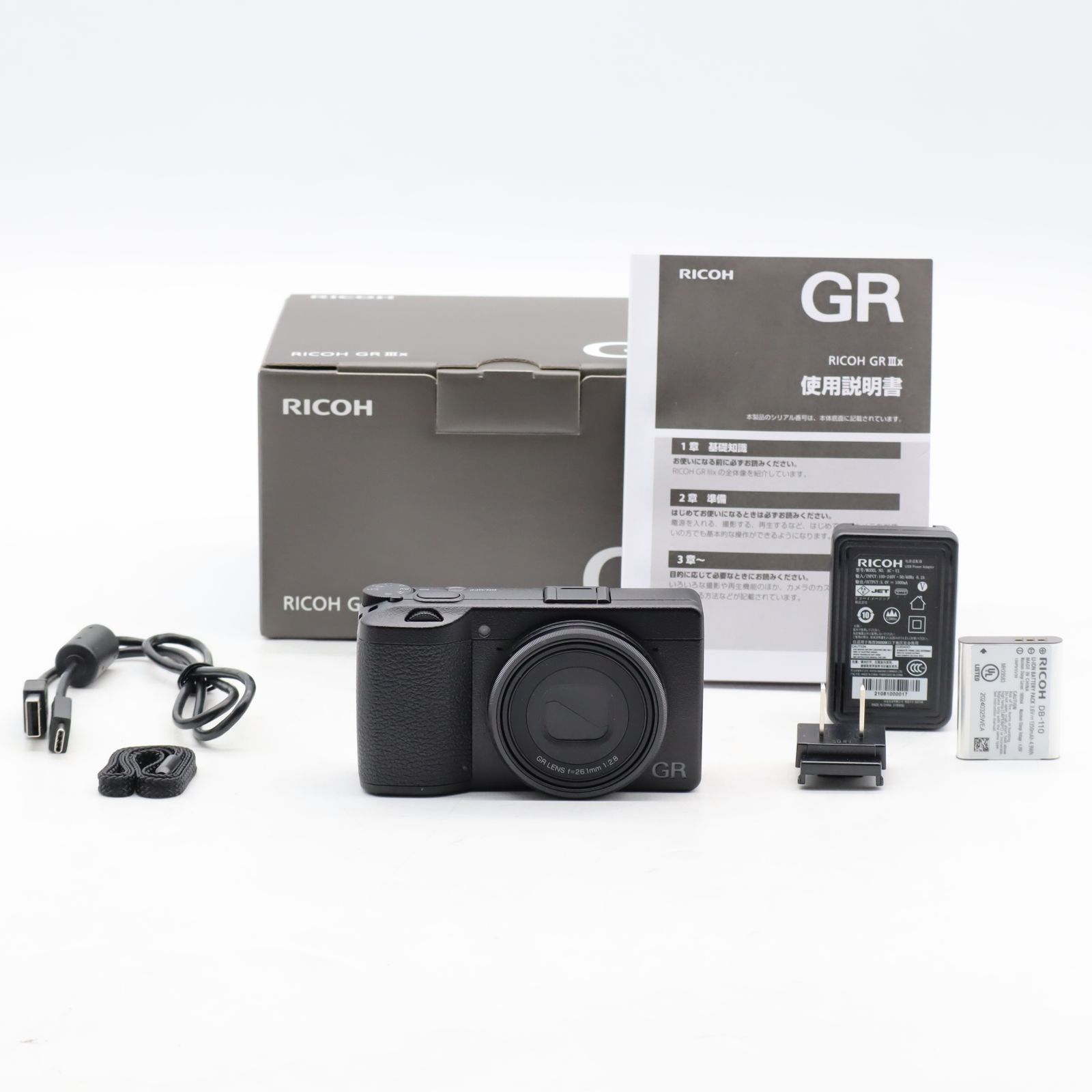 ショット数4,735】RICOH GR IIIx コンパクトデジタルカメラ｜APS-C 