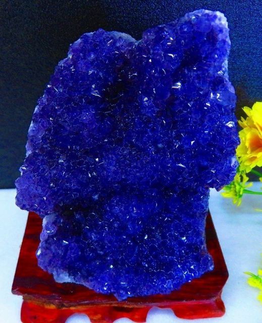 ウルグアイ産☆ 天然水晶☆絶品超濃い濃い超美しい☆アメジスト