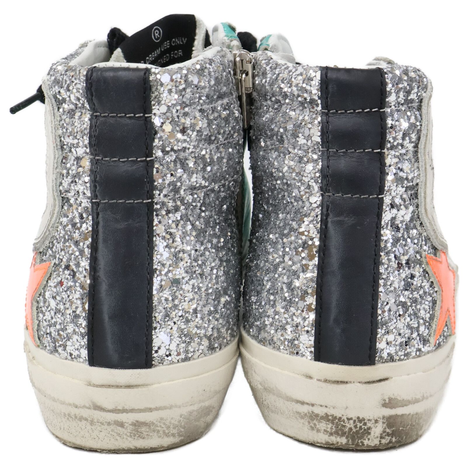 GOLDEN GOOSE ゴールデングース Slide ラミネートレザー/アッパー 