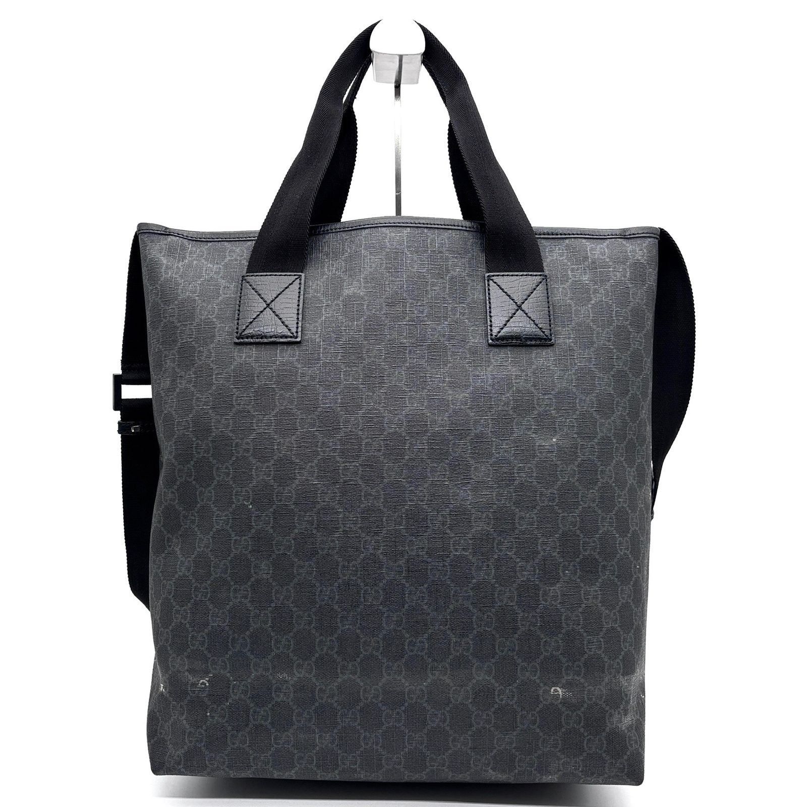 美品 GUCCI グッチ GGスプリーム トートバッグ ショルダーバッグ 2WAY