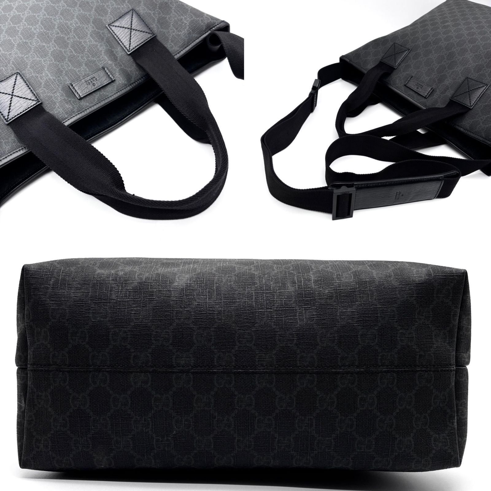 美品 GUCCI グッチ GGスプリーム トートバッグ ショルダーバッグ 2WAY 