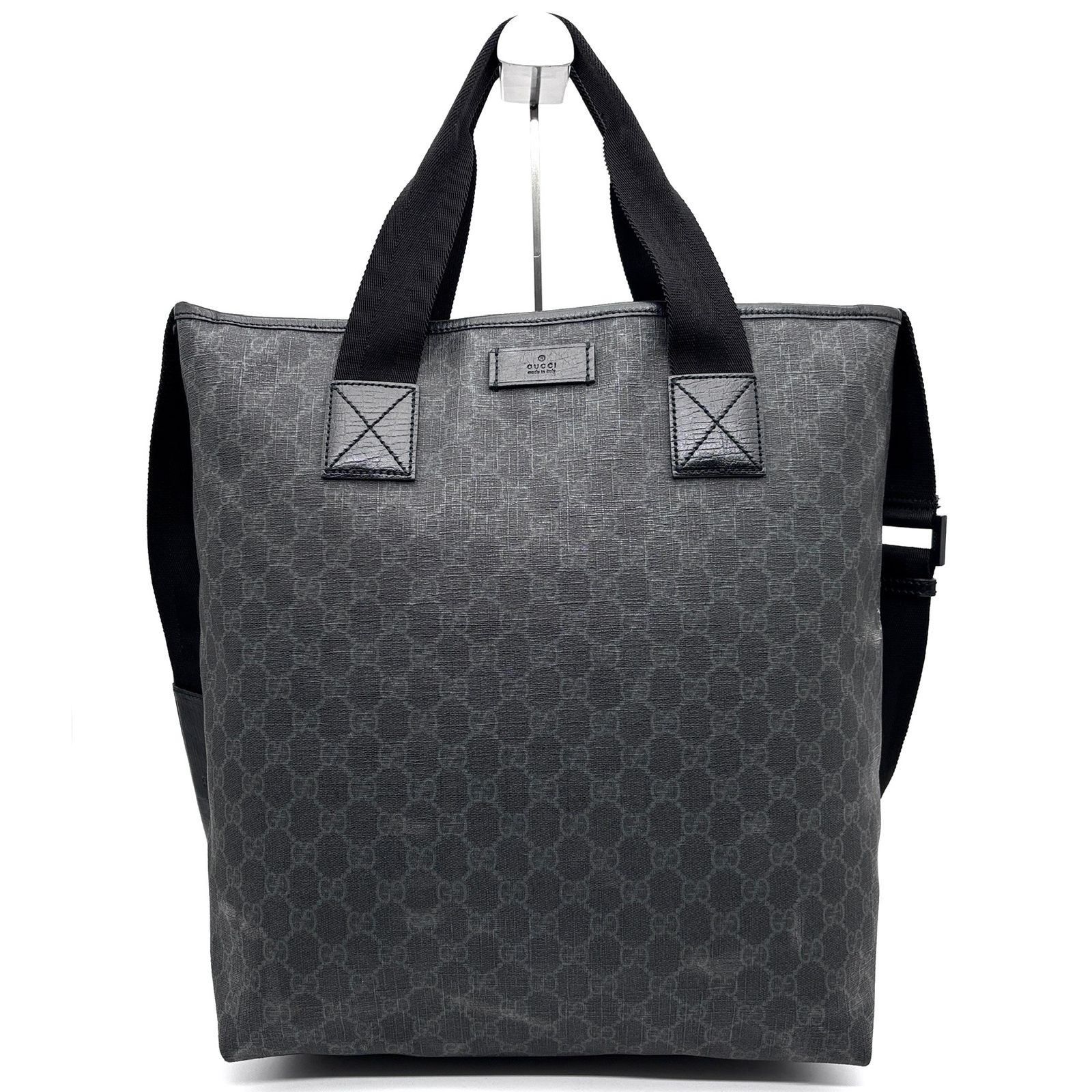 美品 GUCCI グッチ GGスプリーム トートバッグ ショルダーバッグ 2WAY 