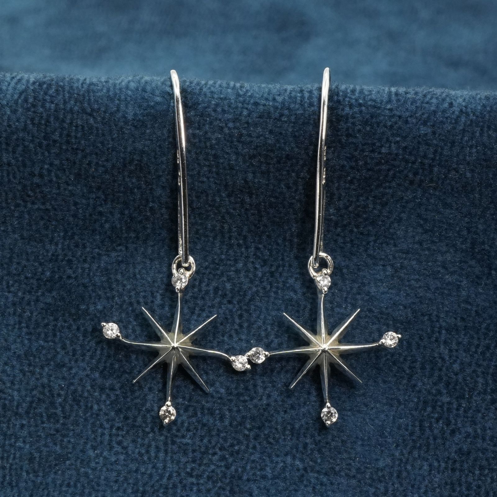スタージュエリー　ピアス　シルバー925 スタージュエリー クロッシングスター シルバー925 ピアス/25-2133