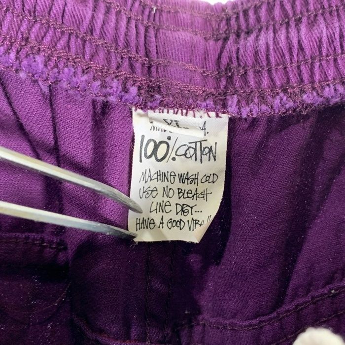 パンツ 80's STUSSY ステューシー コットン イージーショーツ ハーフ