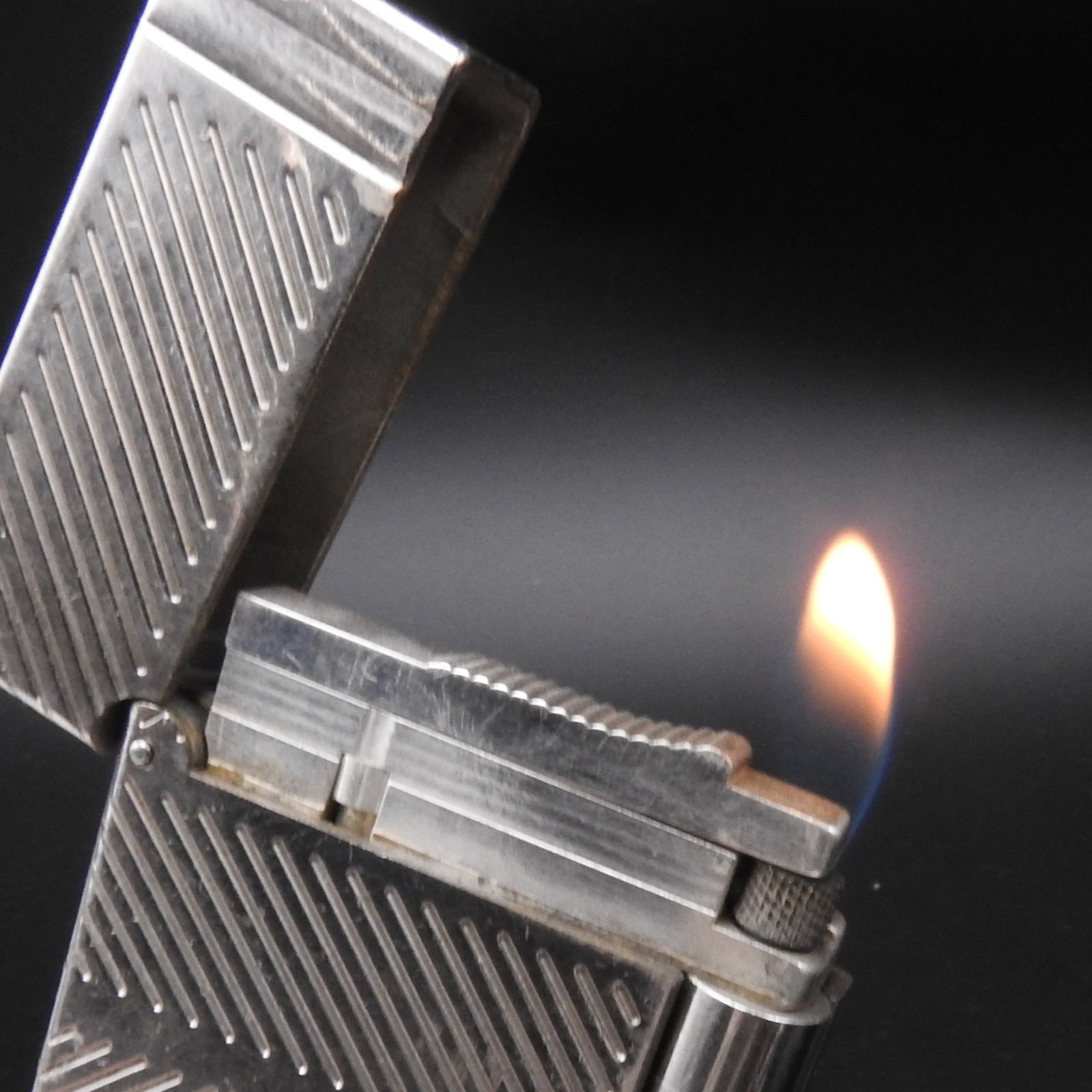 着火確認済み】S.T Dupont エス テー デュポン ギャッツビー スクエア
