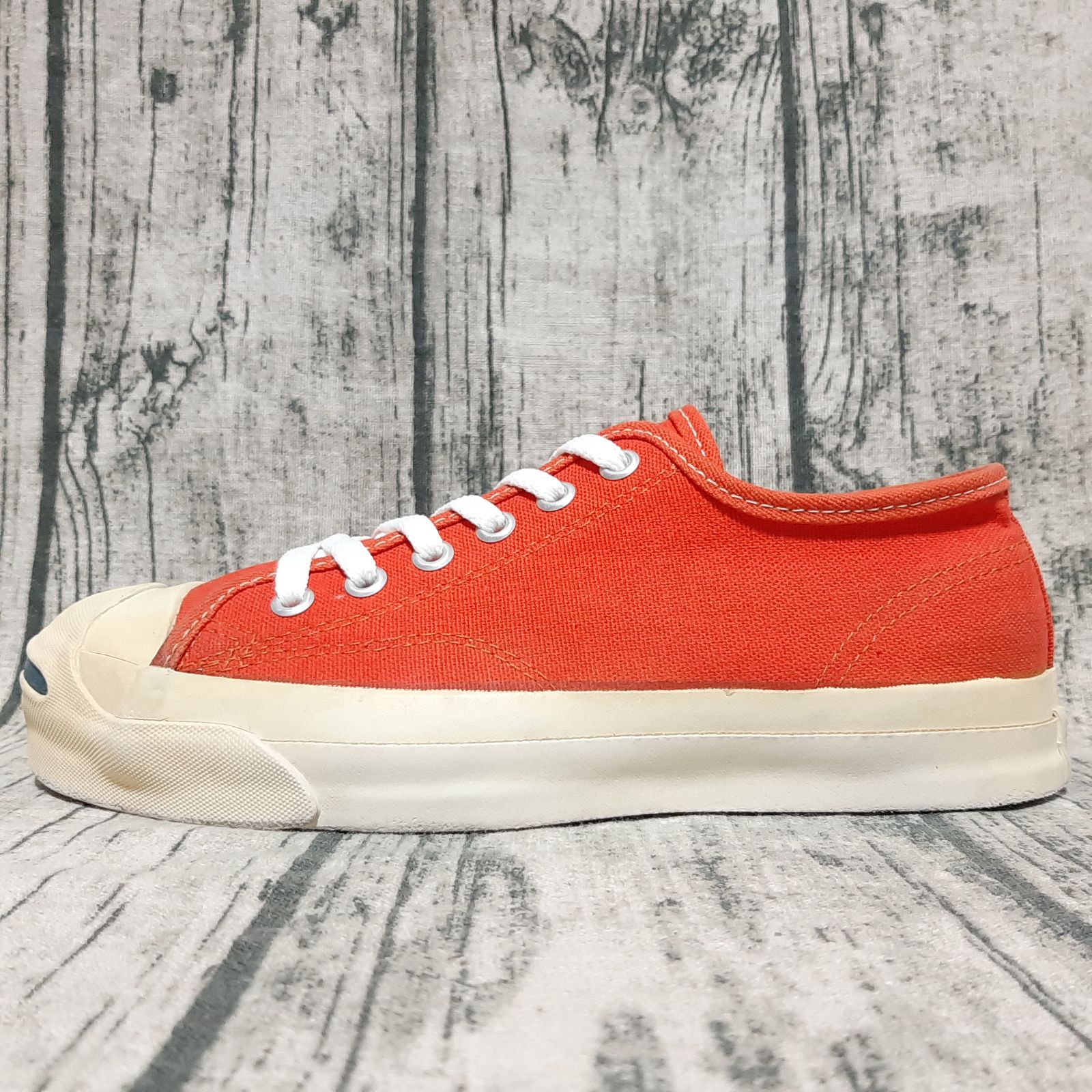 24.5cm / US 6】90s Made in USA CONVERSE JACK PURCELL CANVAS ORANGE 